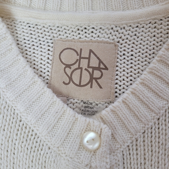 CHASER Knit Fringe Cardigan - Picture 4 of 8